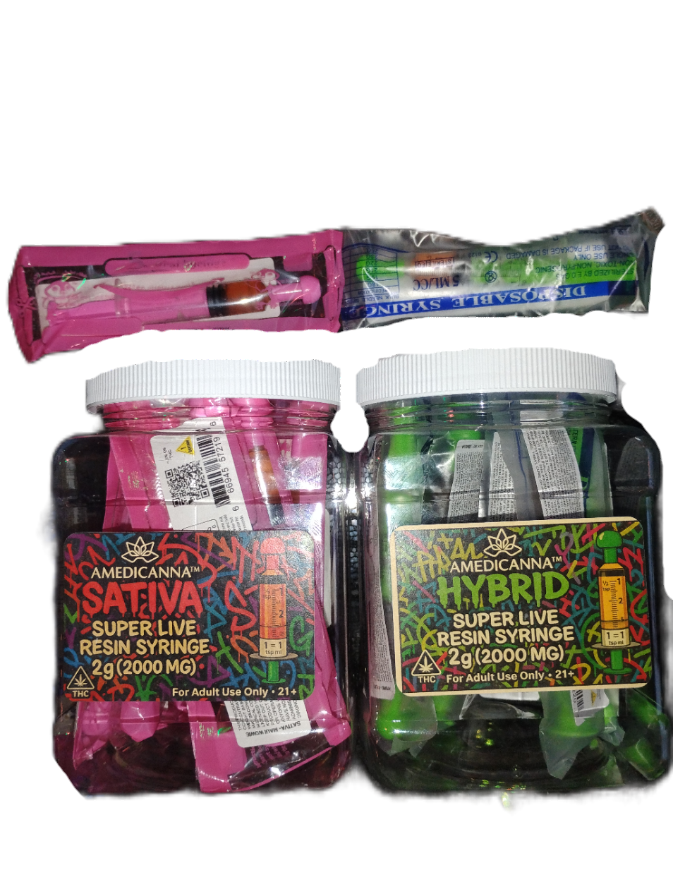 Amedicanna THCa Refill Syringe / Gelato- Hybrid